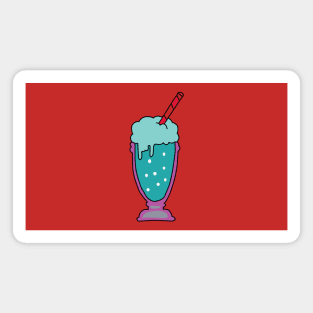 Milkshake Cute Sticker Magnet